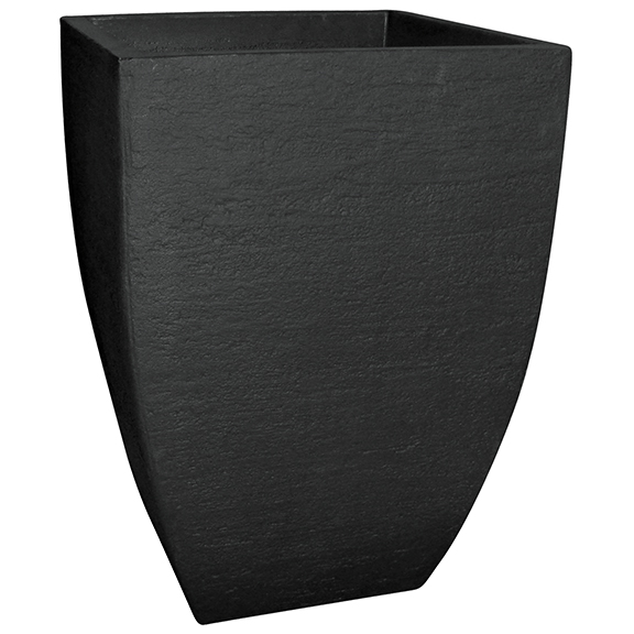 Product - Modern Square Planter Set, Lead | Modern Square